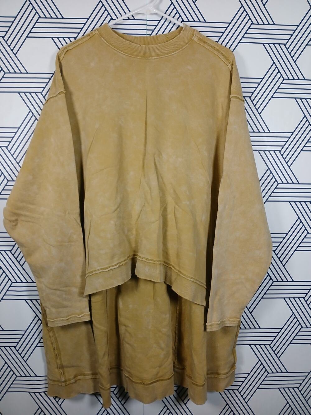 Ethan N Joy Hi Lo Swing Sweatshirt Size Medium